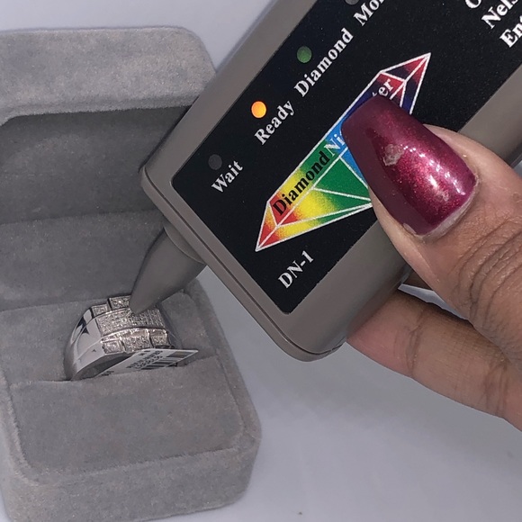 Mens real genuine diamond cross ring best gift ever huge sale NOT CZ not fake - Picture 4 of 10